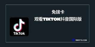 海外抖音tiktok哪里能在线观看
