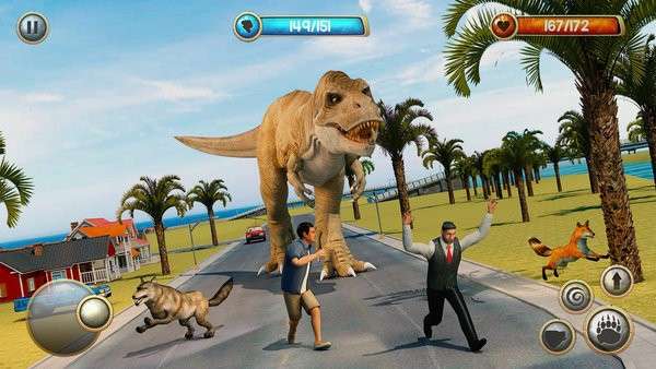 恐龙攻击模拟器3D截图1